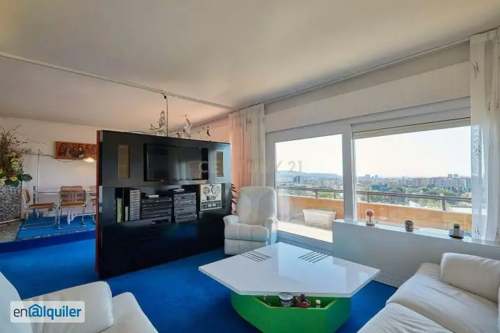 Alquiler Piso 177m2 Pedralbes Vistas Panoramicas 5 Habitaciones