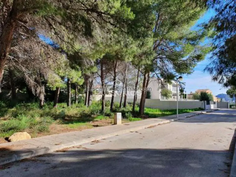 Parcela en Venta Teulada Moraira Proyecto Vivienda