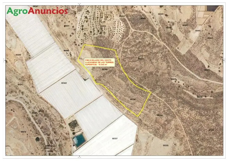 Venta  de Finca agrícola de labor y forestal en Almería