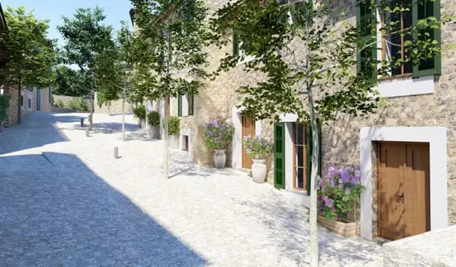 Casa en Venta Fornalutx Mallorca Adosado Vistas Montaña