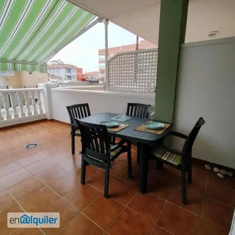 Alquiler piso amueblado terraza Moncofa