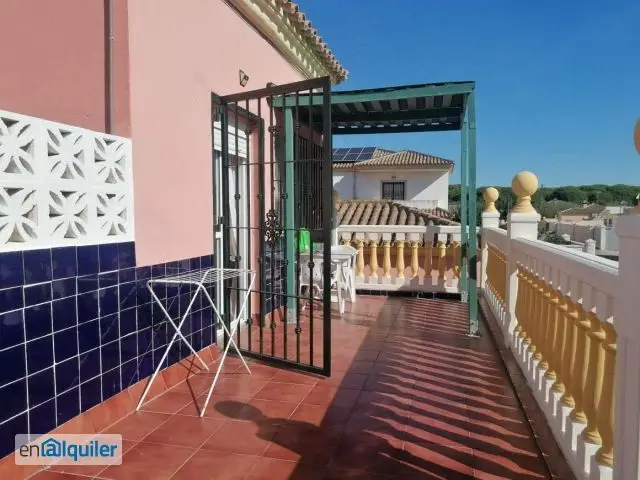 Alquiler piso amueblado terraza Zona norte