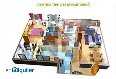 Alquiler Piso Ascensor Seseña El Quiñón 2 habitaciones