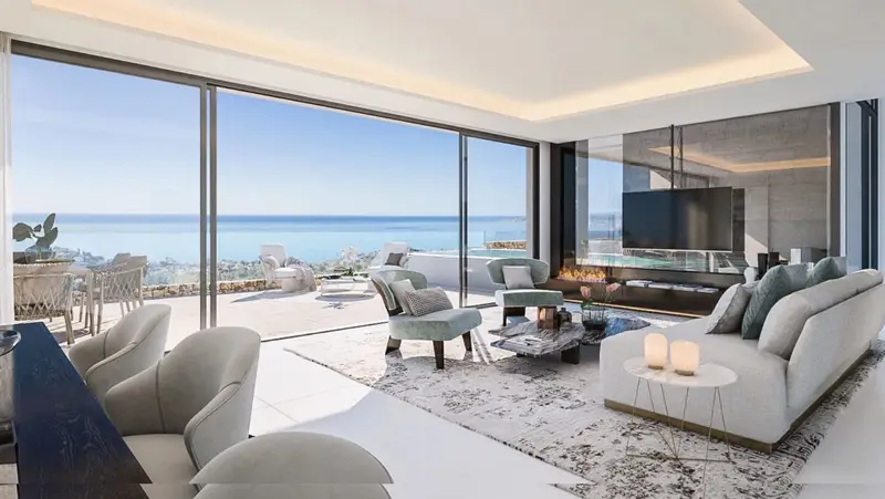 Villa de Lujo en Benalmádena Pueblo con Vistas al Mar
