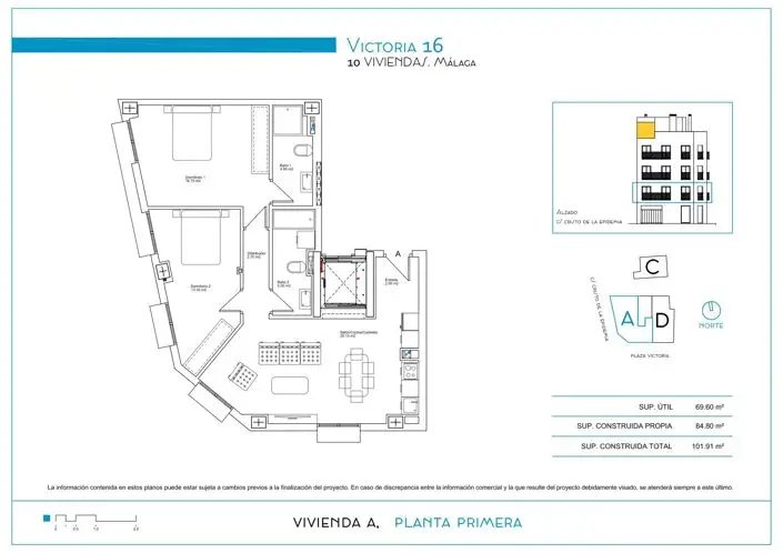 2 Bed Apartment for sale