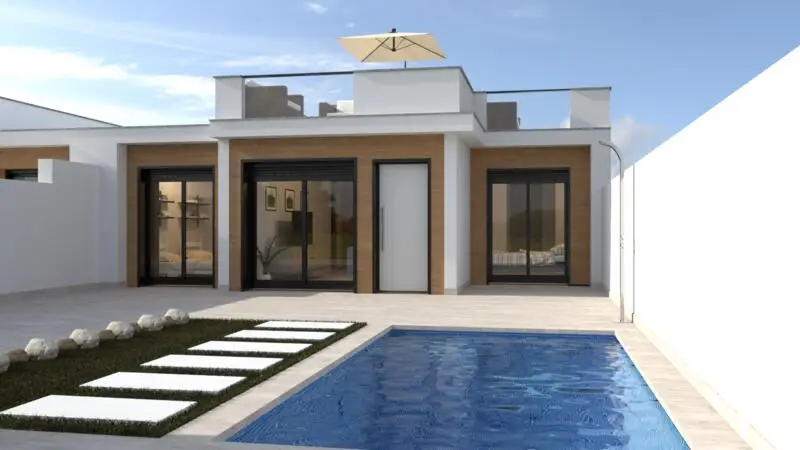 Villa de Lujo 3 Dormitorios Piscina Privada San Javier