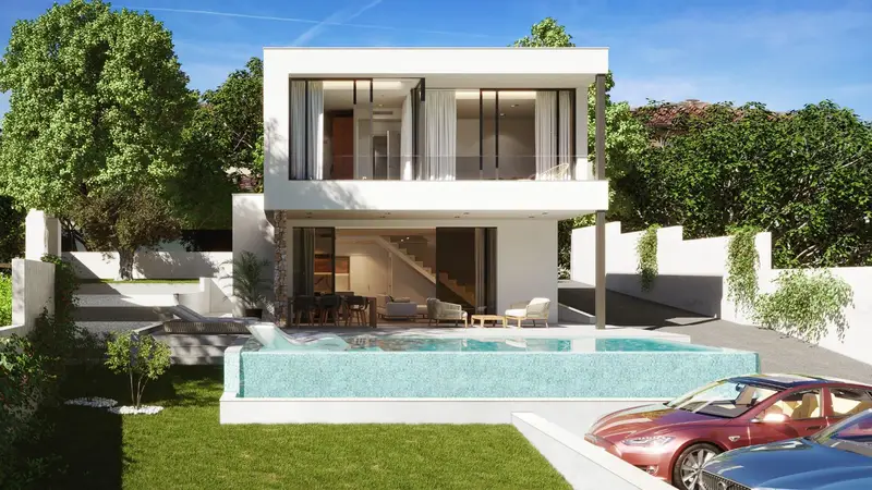 Villa Lujo Piscina Infinita Pinar Campoverde 4 Dormitorios