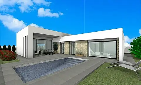 Villa Lujo 3 Dormitorios Pinoso Alicante Nueva Construccion
