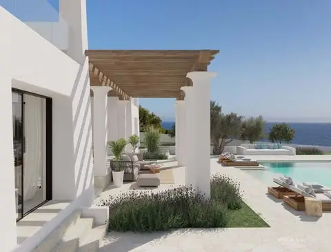Casa Villa 5 Dormitorios Ibiza Cala Llenya Vistas al Mar