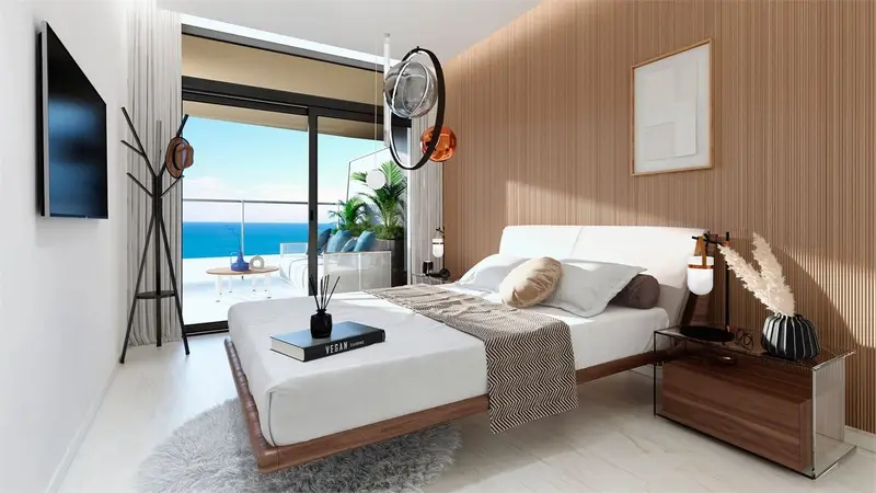 Atico de Lujo en Playa Poniente Benidorm 1 Dormitorio 80m2