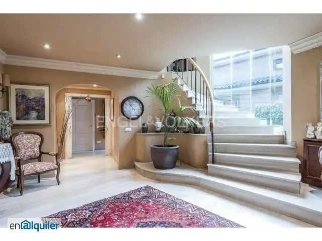 Alquiler Casa 610m2 Sant Cugat Jardin Piscina Garaje