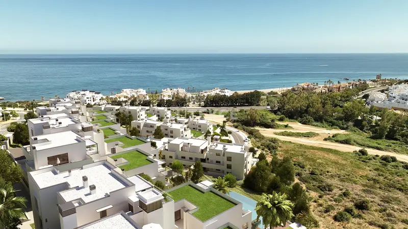 Apartamentos en Casares Costa con Vistas al Mar