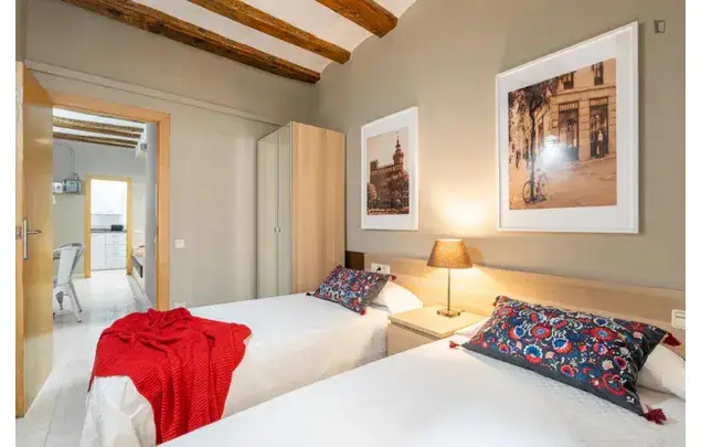 Alquiler Apartamento 2 Dormitorios Barcelona 3-24 Meses