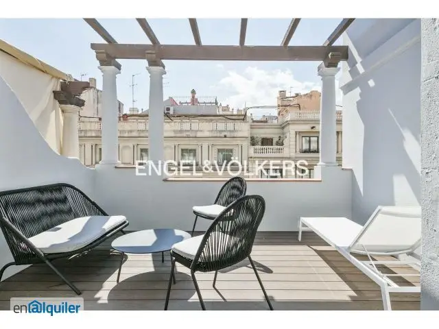 Alquiler Loft Terraza Sarria Sant Gervasi 2 Dormitorios