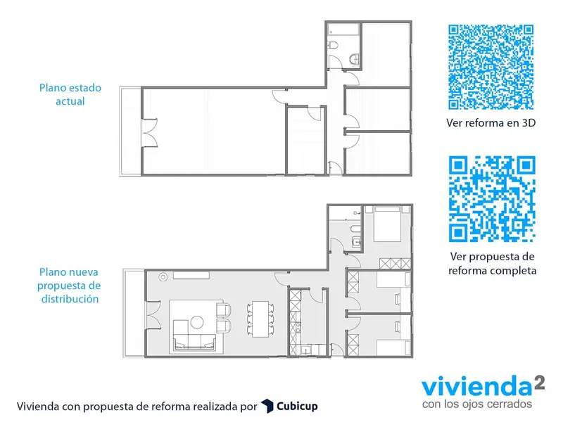 Piso en venta en Bellas Vistas Madrid 89m2 3 dormitorios garaje reforma