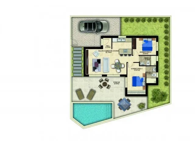 Villa Moderna en Benijofar cerca de la playa y campos de Golf