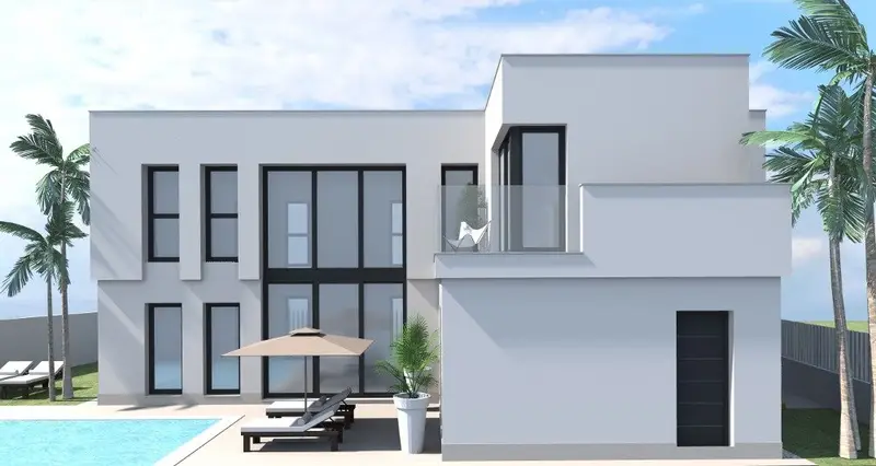 Villa en Aguas Nuevas Torrevieja con Piscina Privada