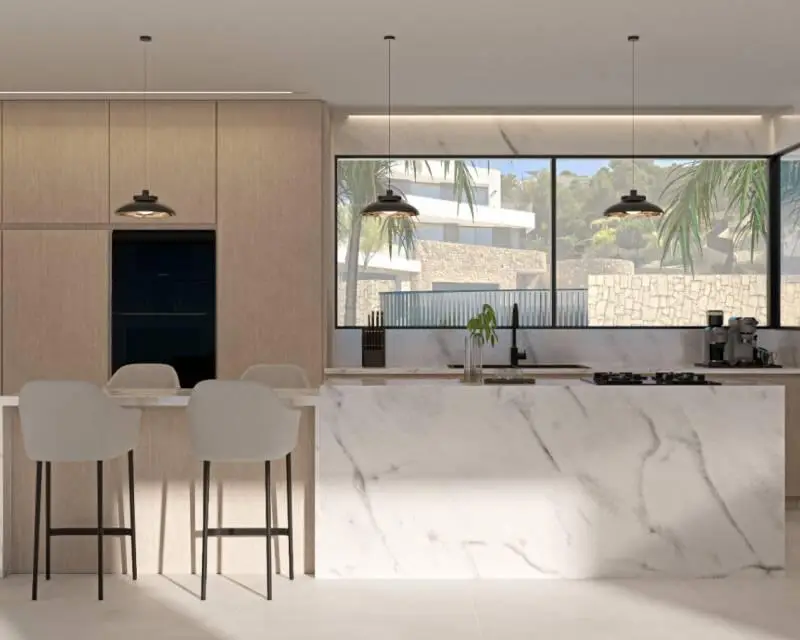 Villa de Lujo en Benissa con 6 Dormitorios y Piscina Infinity