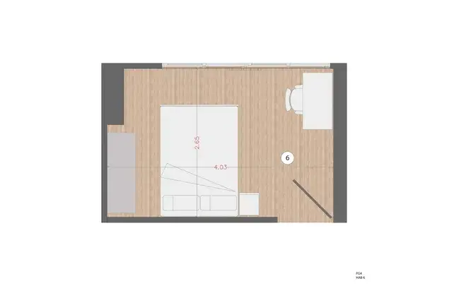 FG4 HAB6 FG4 Habitacion Calle Federico Gutierrez
