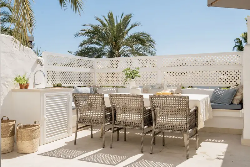 Atico Lujo Milla de Oro Piscina Privada Vistas Mar
