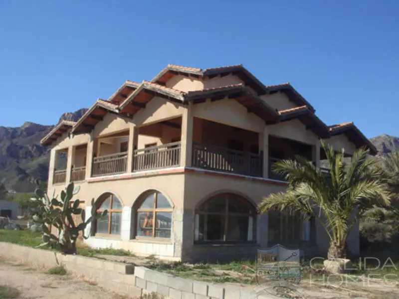 Villa de Lujo 5 Dormitorios Pulpi Almeria Vistas al Mar