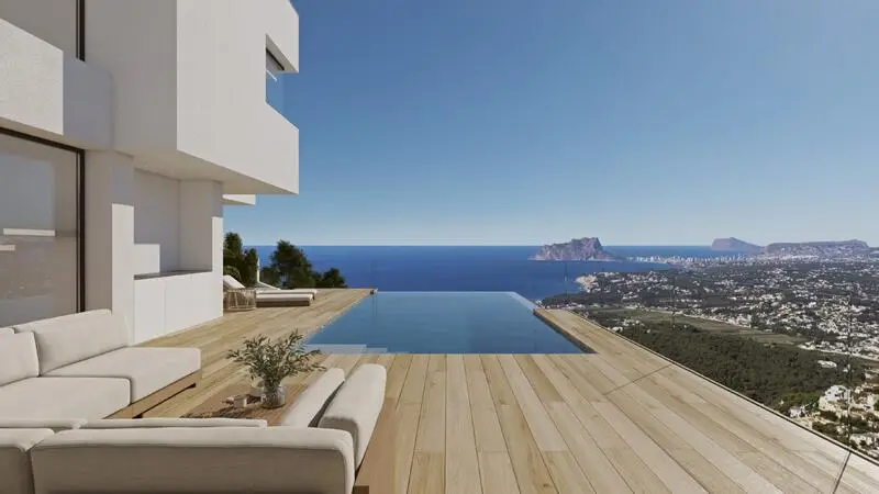 Villa Moderna 3 Dormitorios Cumbre del Sol Vistas al Mar