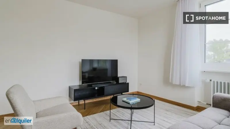 Apartamento 2 Habitaciones Bahnhofstrasse Amueblado