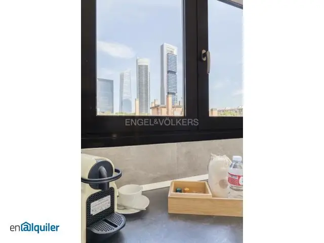 Alquiler Piso Amueblado Terraza Tetuan Cerca Plaza Castilla