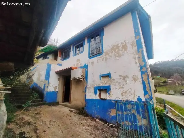 Casa de Pueblo en Pravia Asturias con Terraza y Huerto