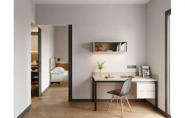 Habitaciones en Alquiler en Residencia Barcelona con Balcón