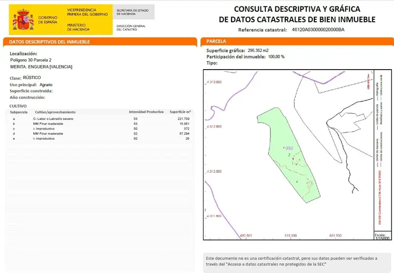 Venta Finca Rustica Enguera 295352m2 Casa 398m2