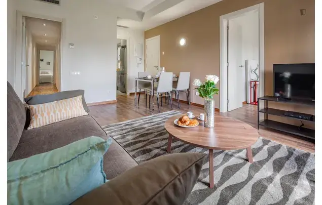 Apartamento 2 Dormitorios Barcelona Alquiler 3-24 Meses