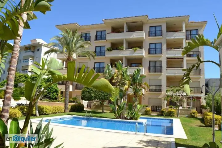 Alquiler Piso Terraza L Albir Amueblado Aire Acondicionado Piscina