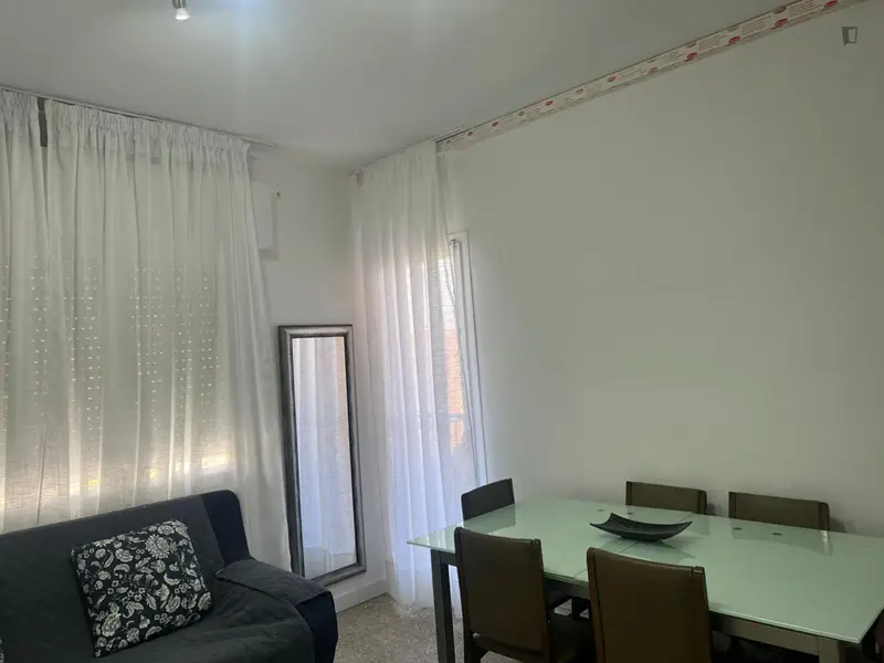 Habitacion Doble en Piso Compartido con Mascotas