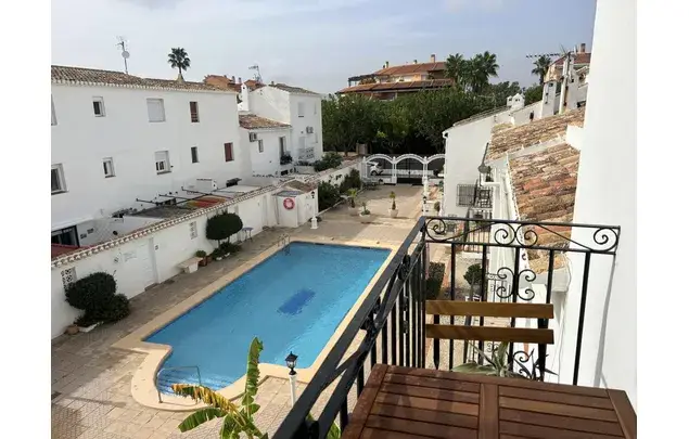 Dúplex en Jávea con Vistas al Mar y Piscina