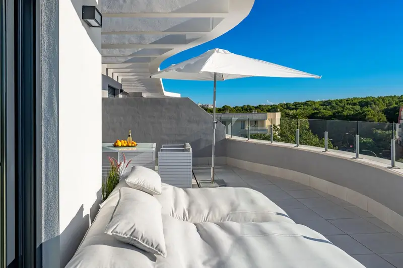 Atico en Sa Coma Mallorca Vistas al Mar Jacuzzi Terraza