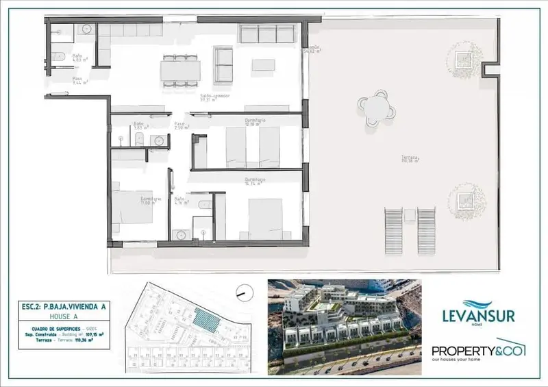Apartamento en Venta El Hornillo Aguilas Murcia