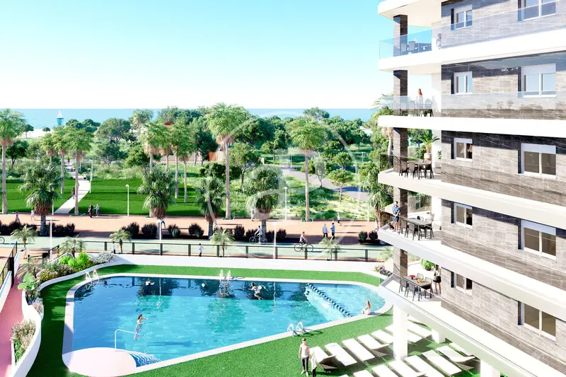 Edificio Amanecer Oropesa del Mar Apartamentos en Primera Linea de Playa
