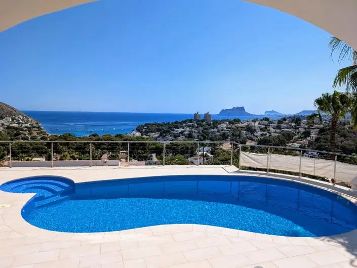Villa 3 Dormitorios El Portet Vistas Bahia Piscina