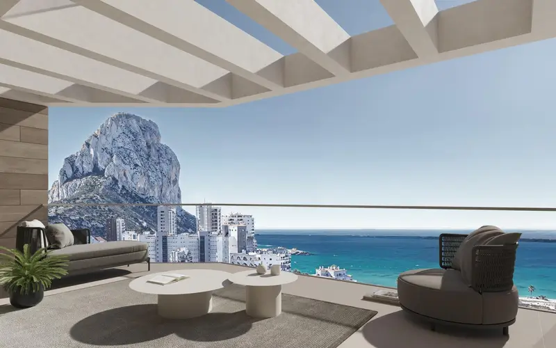 Apartamento en Calpe con Piscina y Terraza Cerca de la Playa