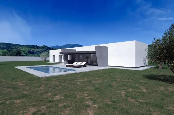 Villa 3 Dormitorios Pinoso Vistas Montaña Piscina