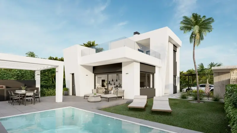 Villa Moderna Orihuela Costa Cerca del Mar