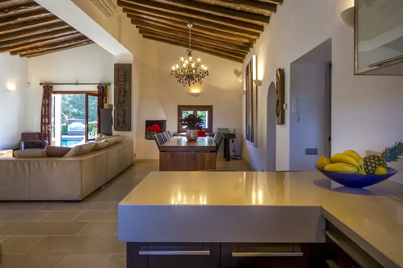 Chalet con encanto rural en Ibiza