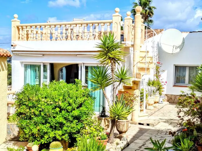 Villa con 1 Dormitorio en Moraira Vistas al Mar