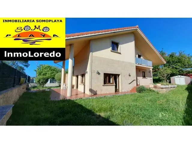Chalet en Venta Loredo Cantabria 4 Dormitorios Jardin Garaje Cerca Playa