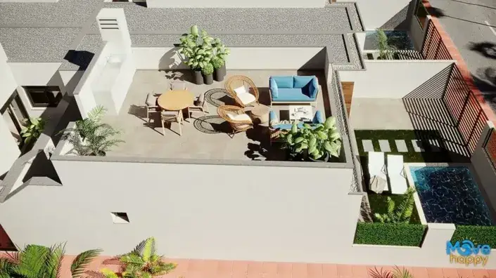 Villa 3 Dormitorios Roda Golf Murcia Piscina Privada