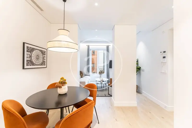 Apartamento de Lujo en Madrid: Amueblado, 2 Dormitorios y Servicios Incluidos