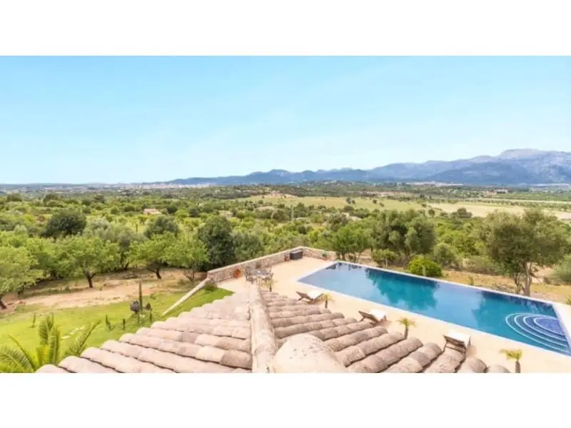 Finca Rústica Mallorca 4 Dormitorios Piscina Vistas Sierra Tramuntana