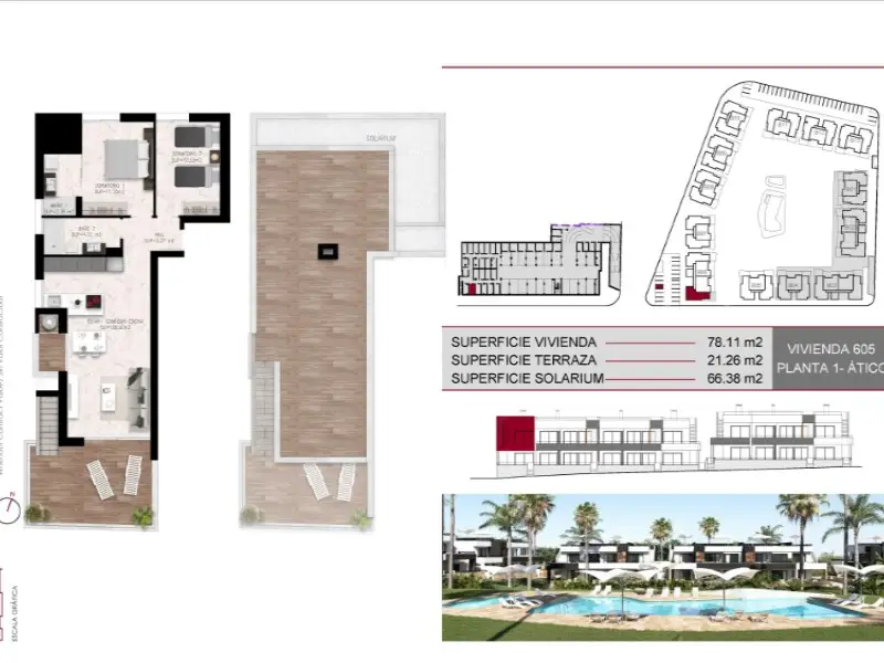 Venta Bungalow con Piscina en Rojales