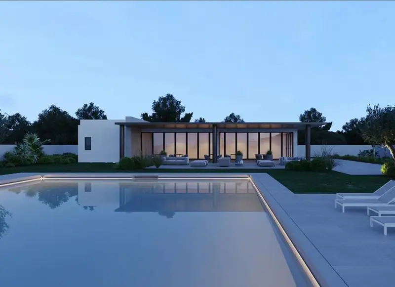 Chalet en Venta Cala Llenya Ibiza Lujo Cerca Playa